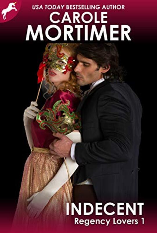 Book cover for "Indecent" by Carole Mortimer