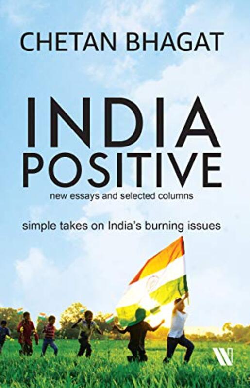 Book cover for "India Positive" by Chetan Bhagat