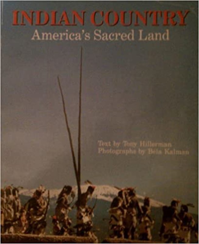 Book cover for "Indian Country" by Tony Hillerman