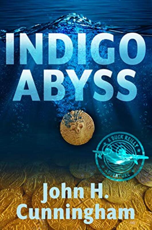 Book cover for "Indigo Abyss" by John H Cunningham