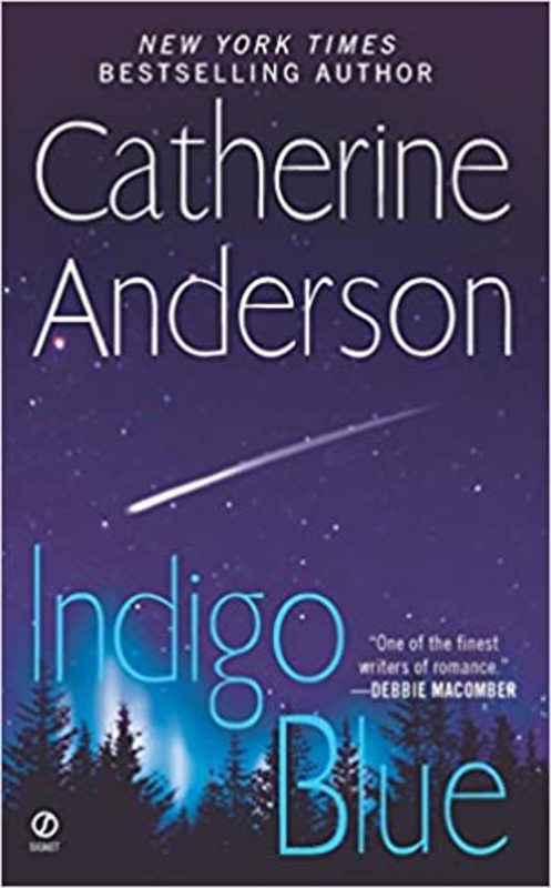Book cover for "Indigo Blue" by Catherine Anderson