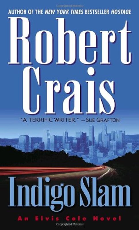 Book cover for "Indigo Slam" by Robert Crais