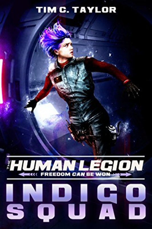 Book cover for "Indigo Squad" by Tim C Taylor