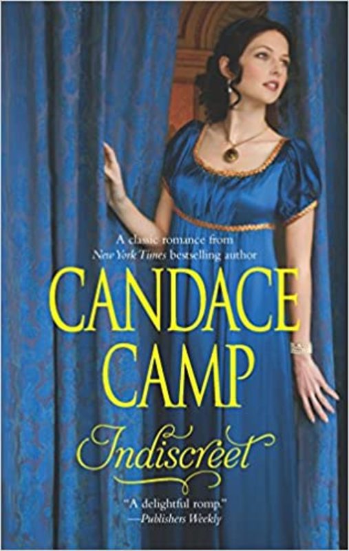 Book cover for "Indiscreet" by Candace Camp