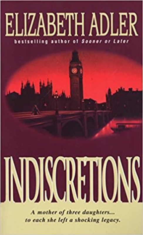 Book cover for "Indiscretions" by Elizabeth Adler