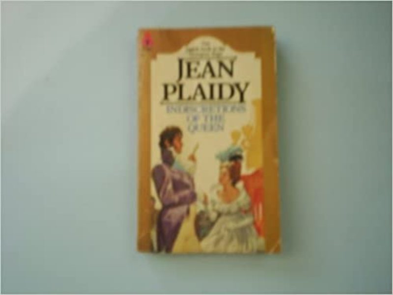 Book cover for "Indiscretions of the Queen" by Jean Plaidy