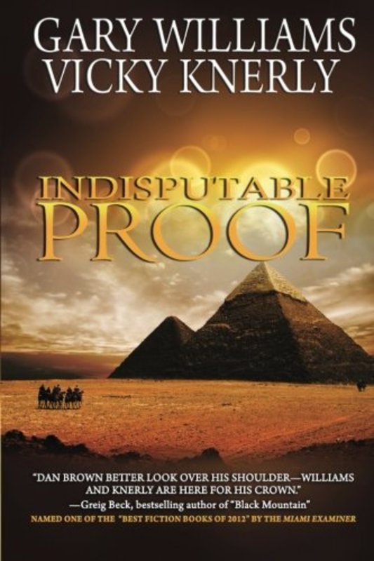 Book cover for "Indisputable Proof" by Vicky Knerly