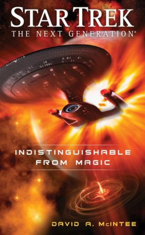 Book cover for "Indistinguishable from Magic" by Various