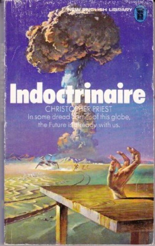 Book cover for "Indoctrinaire" by Christopher Priest