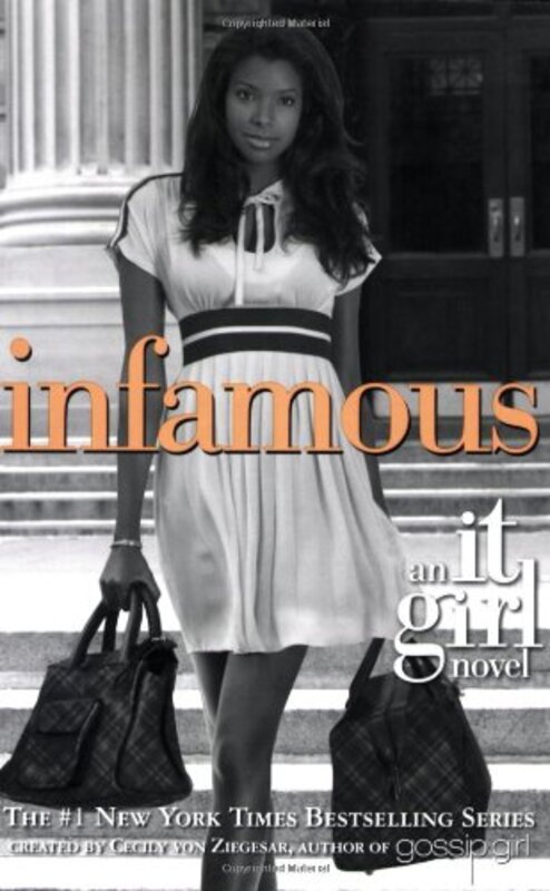 Book cover for "Infamous" by Cecily von Ziegesar