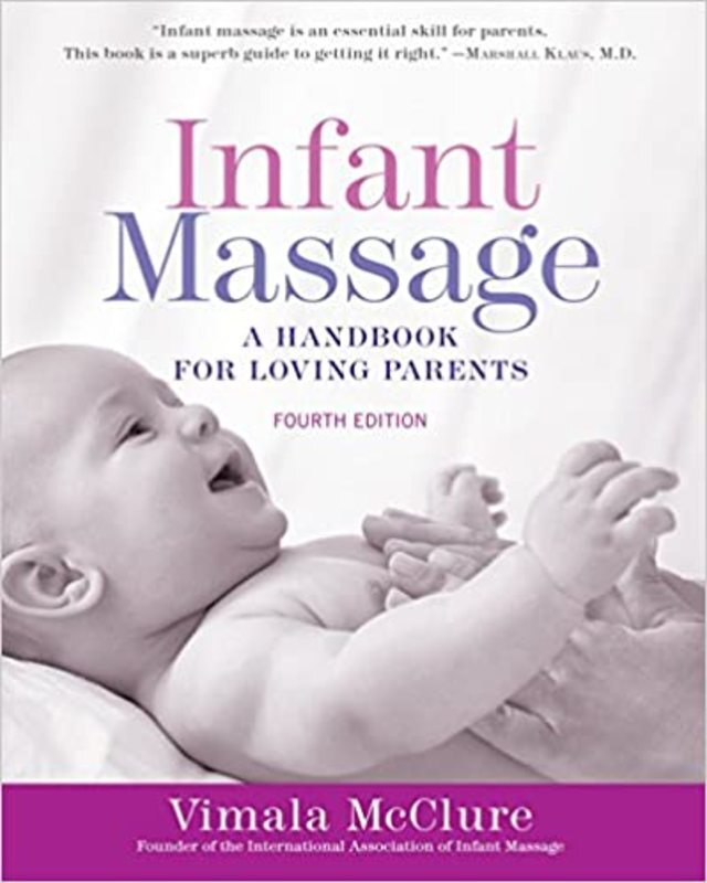 Book cover for "Infant Massage" by Vimala McClure