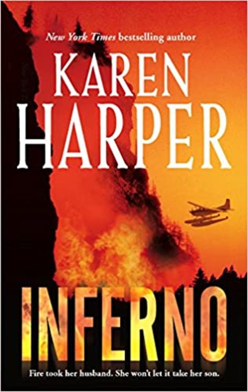 Book cover for "Inferno" by Karen Harper