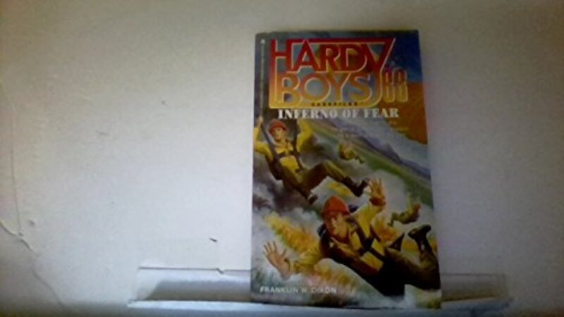 Book cover for "Inferno of Fear" by Franklin W Dixon