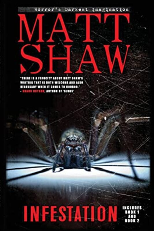 Book cover for "Infestation: Book 1 and Book 2" by Matt Shaw