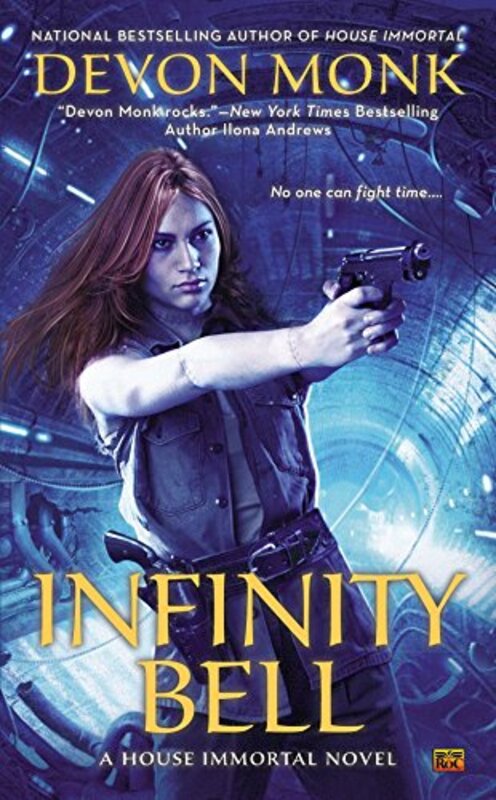 Book cover for "Infinity Bell" by Devon Monk