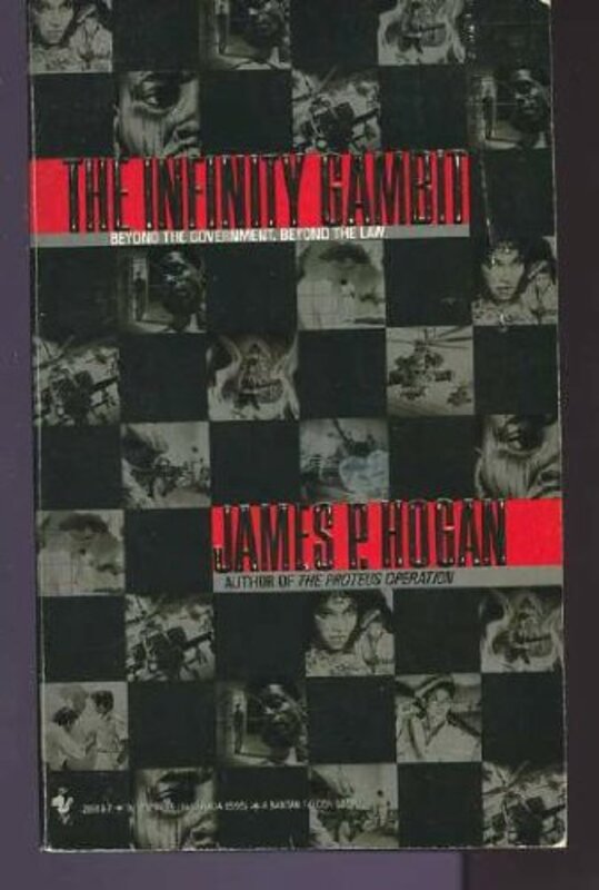 Book cover for "Infinity Gambit" by James P Hogan