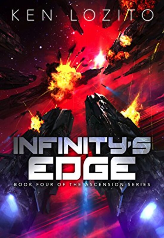 Book cover for "Infinity's Edge" by Ken Lozito