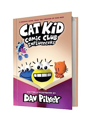 Book cover for "Influencers" by Dav Pilkey