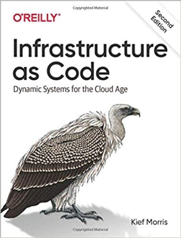 Book cover for "Infrastructure as Code" by Kief Morris