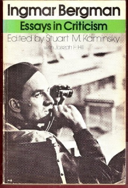 Book cover for "Ingmar Bergman; Essays in Criticism" by Stuart M Kaminsky