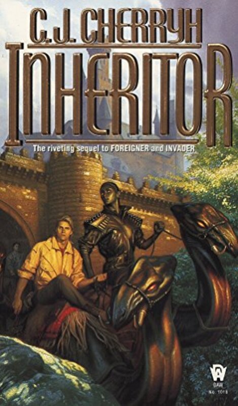 Book cover for "Inheritor" by CJ Cherryh