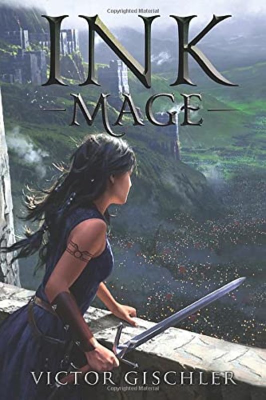 Book cover for "Ink Mage" by Victor Gischler