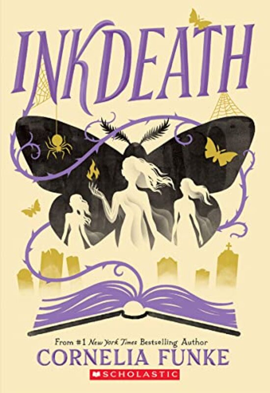 Book cover for "Inkdeath" by Cornelia Funke