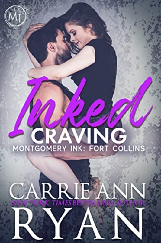 Book cover for "Inked Craving" by Carrie Ann Ryan