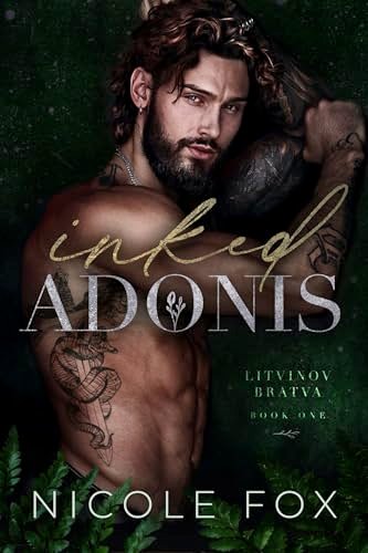 Book cover for "Inked Adonis" by Nicole Fox