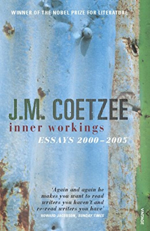 Book cover for "Inner Workings" by JM Coetzee