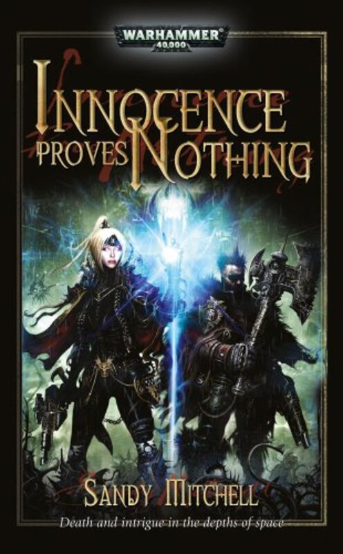 Book cover for "Innocence Proves Nothing" by Sandy Mitchell
