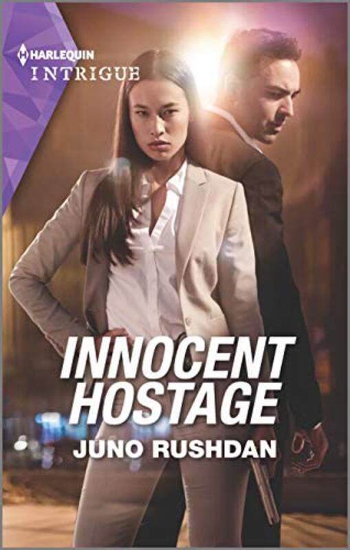 Book cover for "Innocent Hostage" by Juno Rushdan