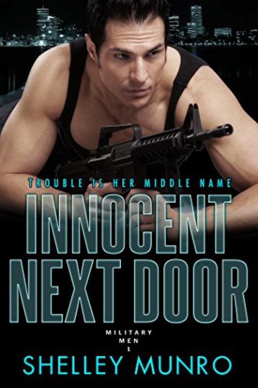 Book cover for "Innocent Next Door" by Shelley Munro