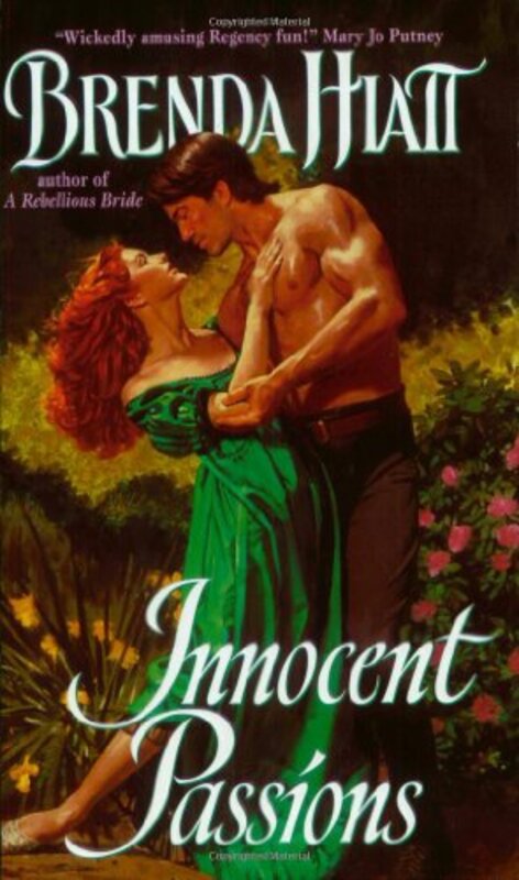Book cover for "Innocent Passions" by Brenda Hiatt