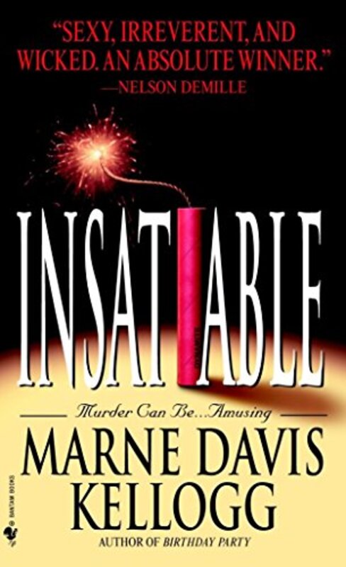 Book cover for "Insatiable" by Marne Davis Kellogg