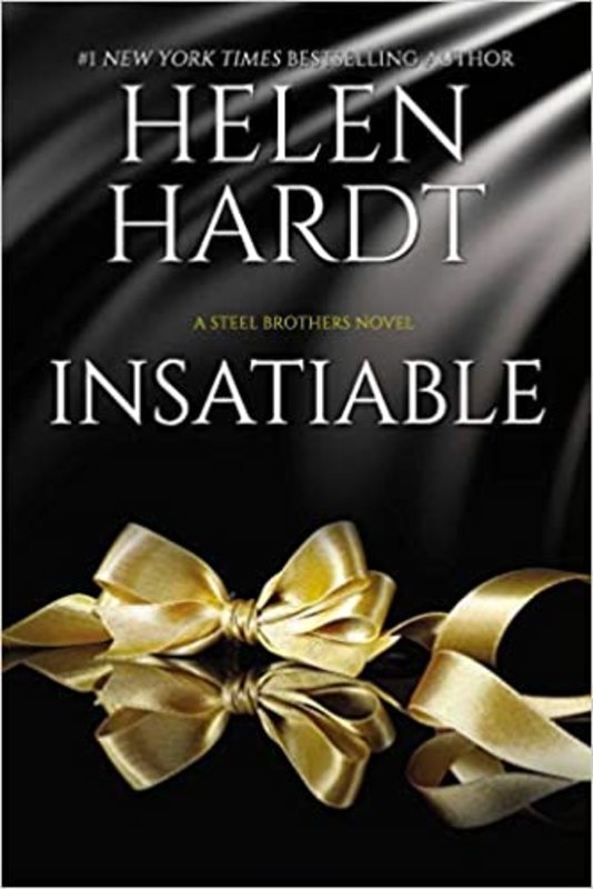 Book cover for "Insatiable" by Helen Hardt