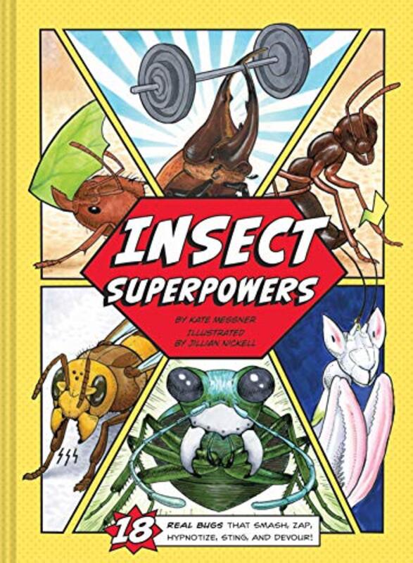 Book cover for "Insect Superpowers" by Kate Messner
