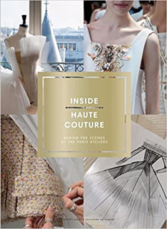 Book cover for "Inside Haute Couture" by Désirée Sadek