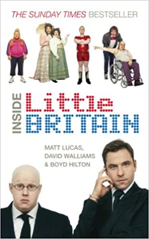 Book cover for "Inside Little Britain" by David Walliams