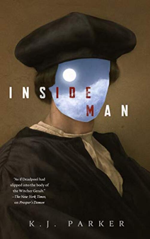 Book cover for "Inside Man" by Tom Holt