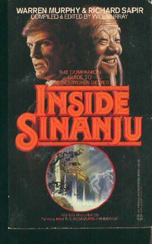 Book cover for "Inside Sinanju" by Warren Murphy