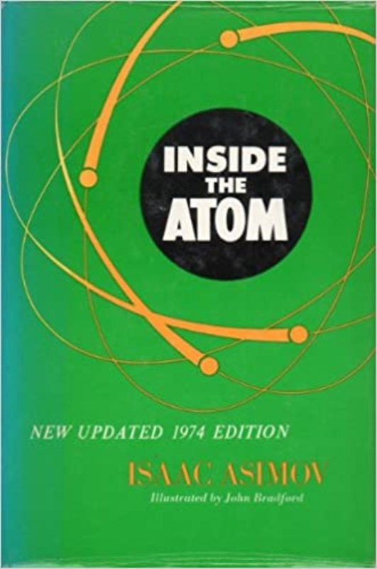 Book cover for "Inside The Atom" by Isaac Asimov