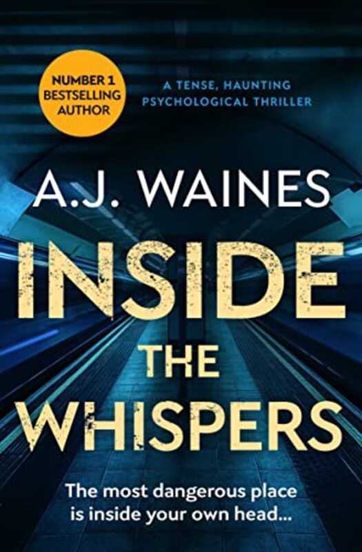 Book cover for "Inside The Whispers" by AJ Waines