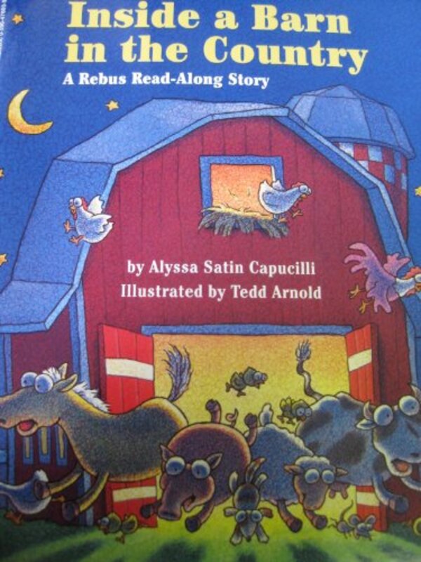 Book cover for "Inside a Barn in the Country" by Alyssa Satin Capucilli
