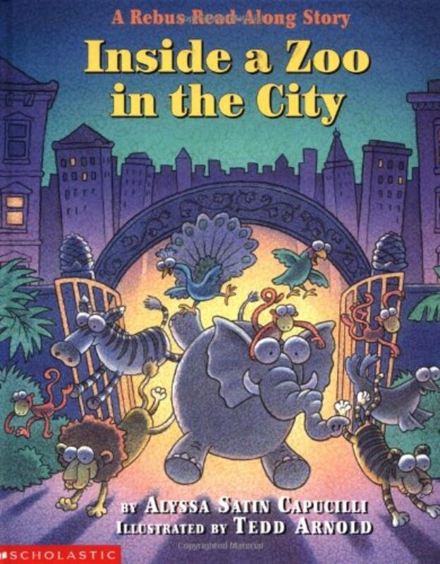 Book cover for "Inside a Zoo in the City" by Alyssa Satin Capucilli