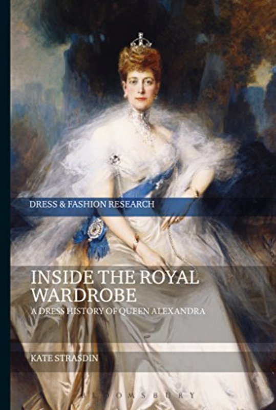 Book cover for "Inside the Royal Wardrobe" by Kate Strasdin