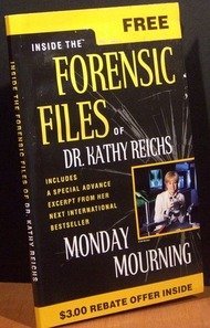 Book cover for "Inside The Forensic Files of Dr Kathy Reichs" by Kathy Reichs