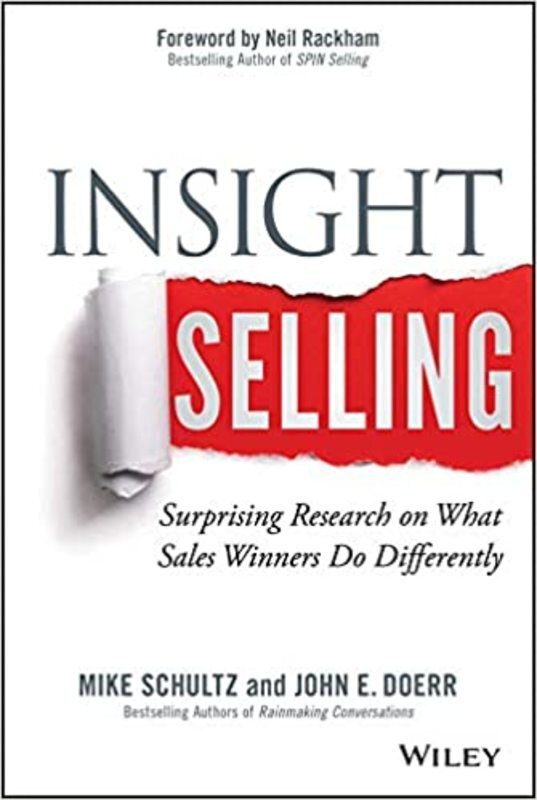 Book cover for "Insight Selling" by Mike Schultz