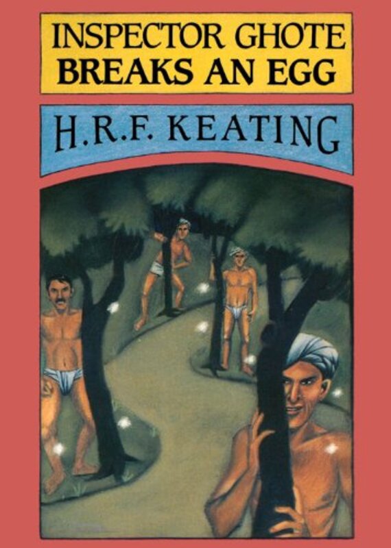Book cover for "Inspector Ghote Breaks an Egg" by HRF Keating