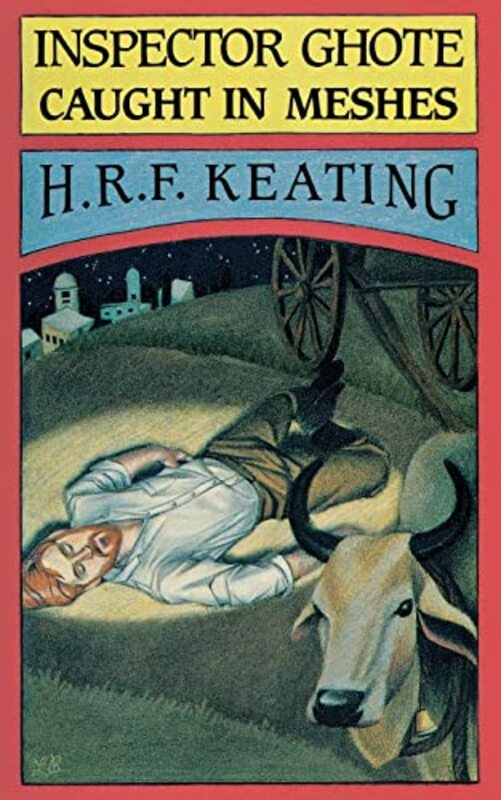 Book cover for "Inspector Ghote Caught in Meshes" by HRF Keating